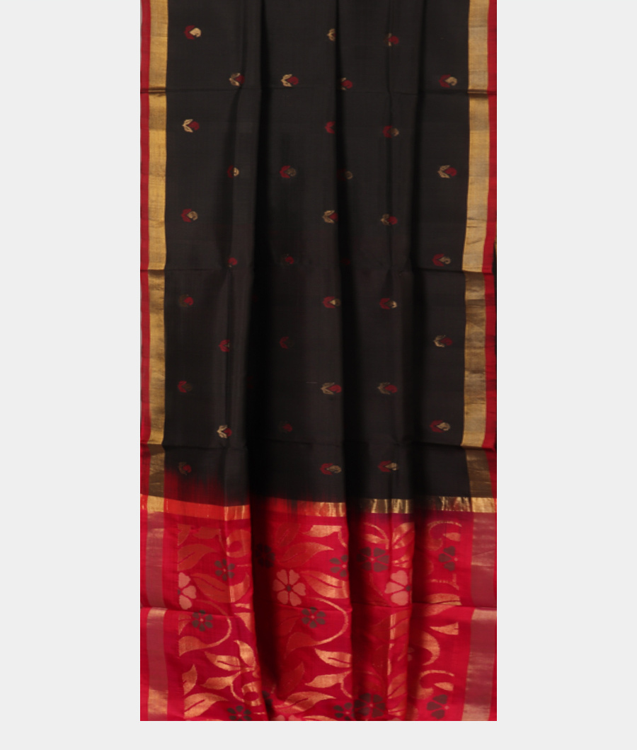 Black Uppada Silk Saree T1663102