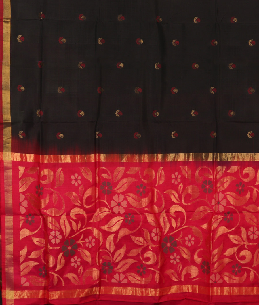 Black Uppada Silk Saree T1663104