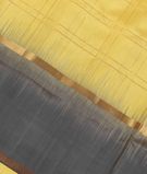 Lemon Yellow Soft Silk Saree T3172181