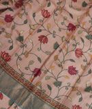 Beige Tussar Printed Saree T2900451