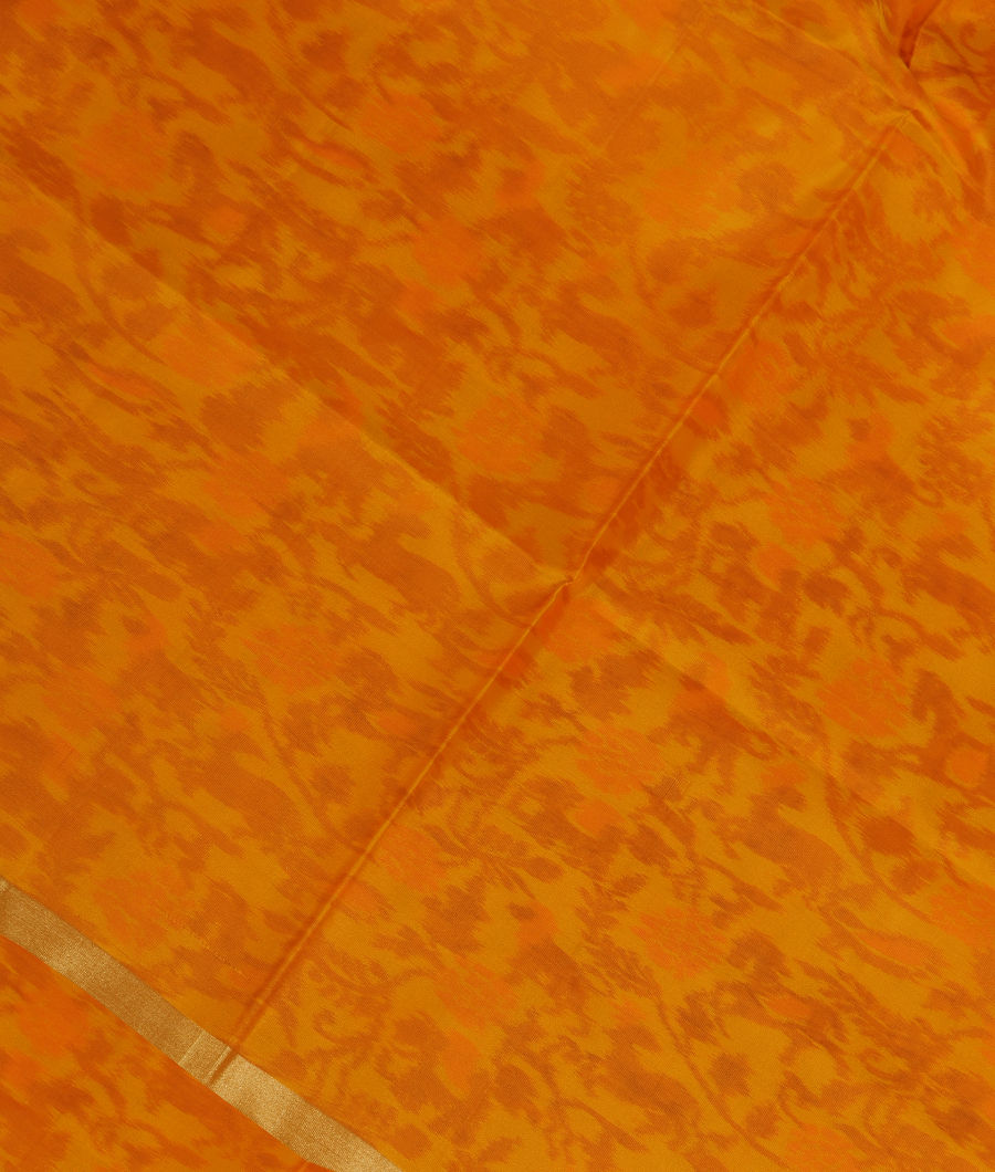 Yellow Soft Silk Saree T312004-image