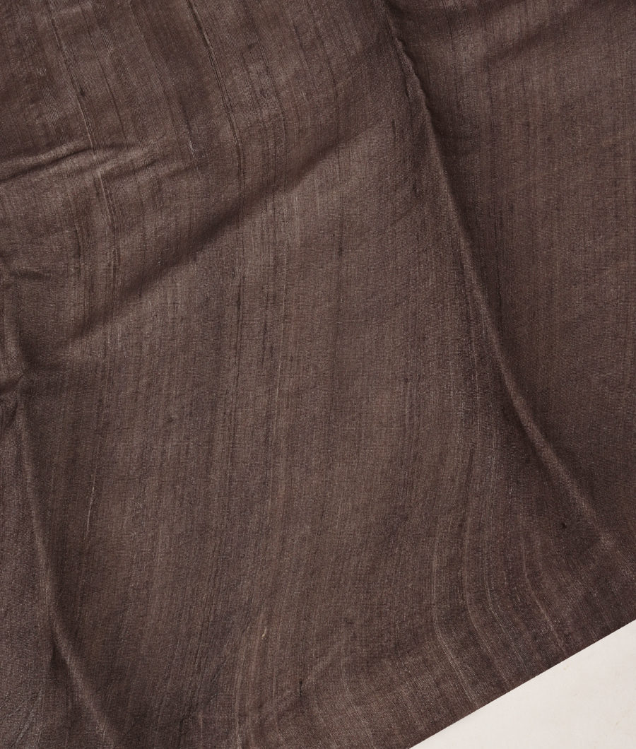 Salmon Pink Tussar Printed Saree T3211163