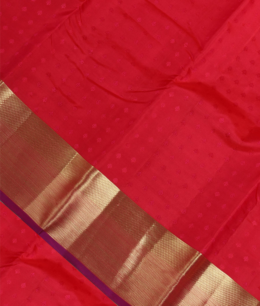 Pinkish Red Soft Silk Saree T296064-image