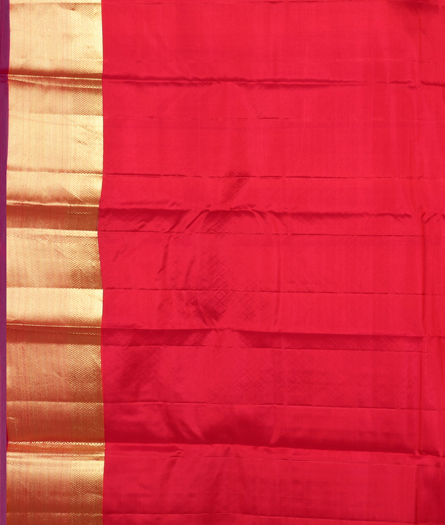 Pinkish Red Soft Silk Saree T2960643