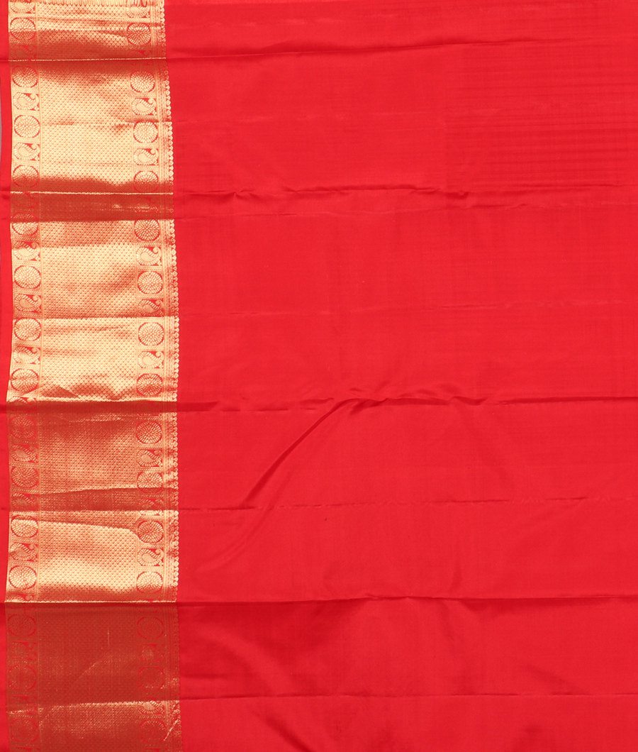 Red Soft Silk Saree T3081593