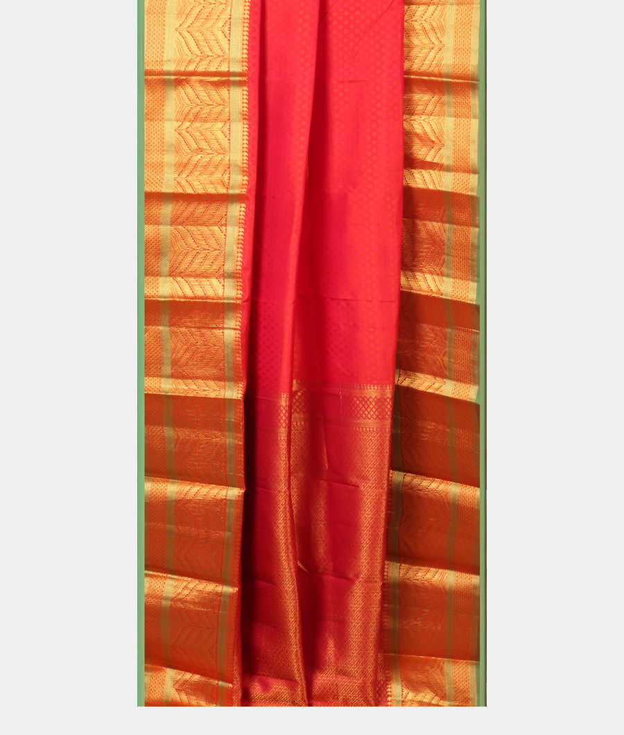Pinkish Orange Soft Silk Saree T2414972