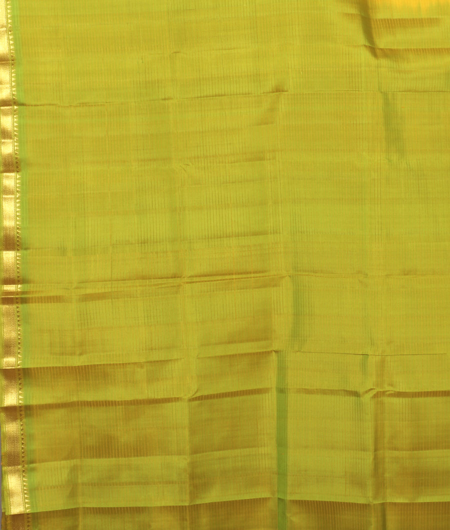 Yellow Soft Silk Saree T3181323