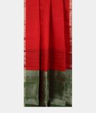 Red Woven Raw Silk Saree T3186172