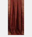 Maroon Printed Raw Silk Saree T3054482