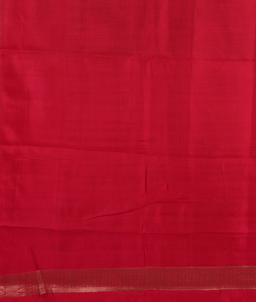 Green Chaniya Silk Saree T3229493