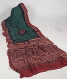 Blue Bandhani Tussar Saree T3227741