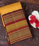 Yellow Handwoven Kanjivaram Silk Saree T3180951