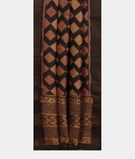 Brown Tussar Embroidery Saree T2745122