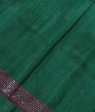 Green Tussar Embroidery Saree T2952371