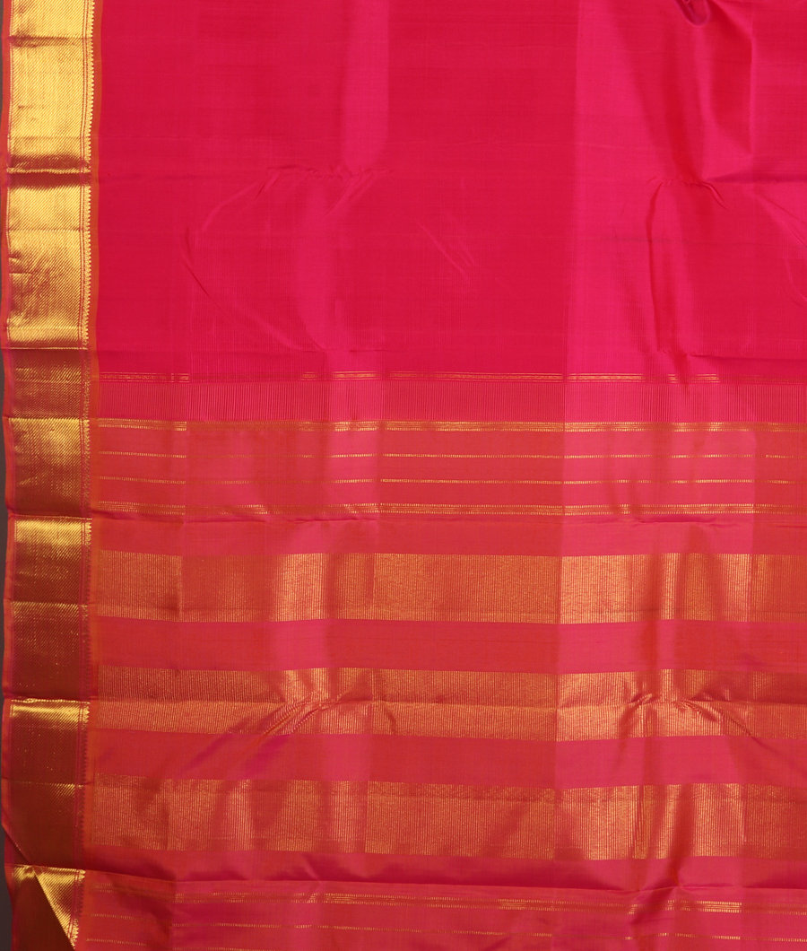 Pinkish Orange Handwoven Kanjivaram Silk Saree T2248244