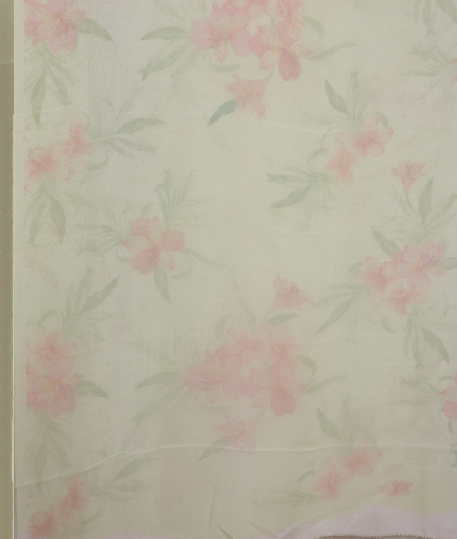 Cream Georgette Silk Saree T3004083