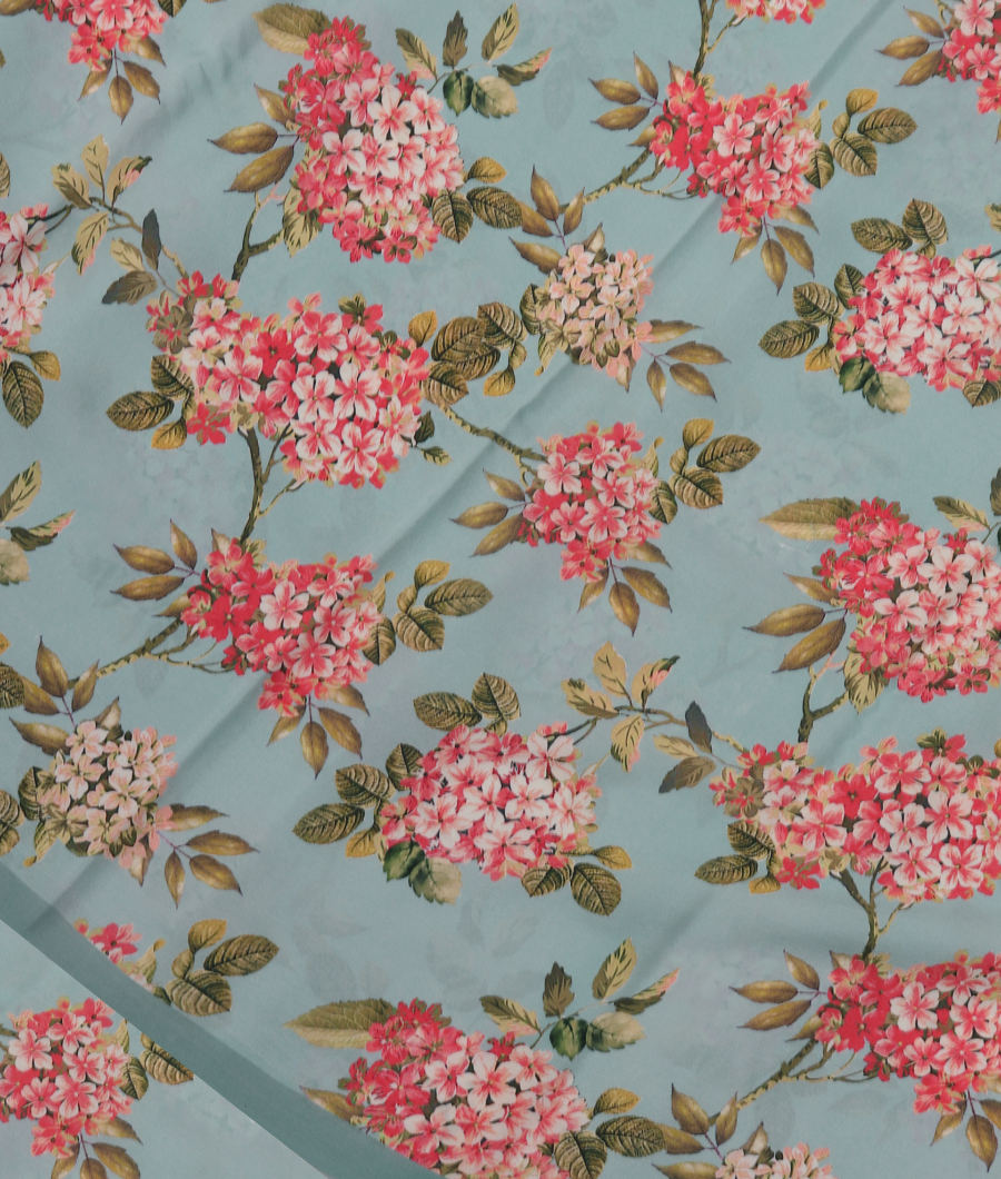 Blue Georgette Silk Saree T322435-image