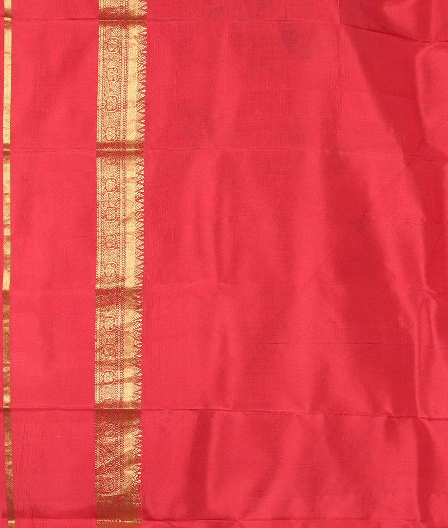 Off-White Printed Soft Silk Saree T2970543