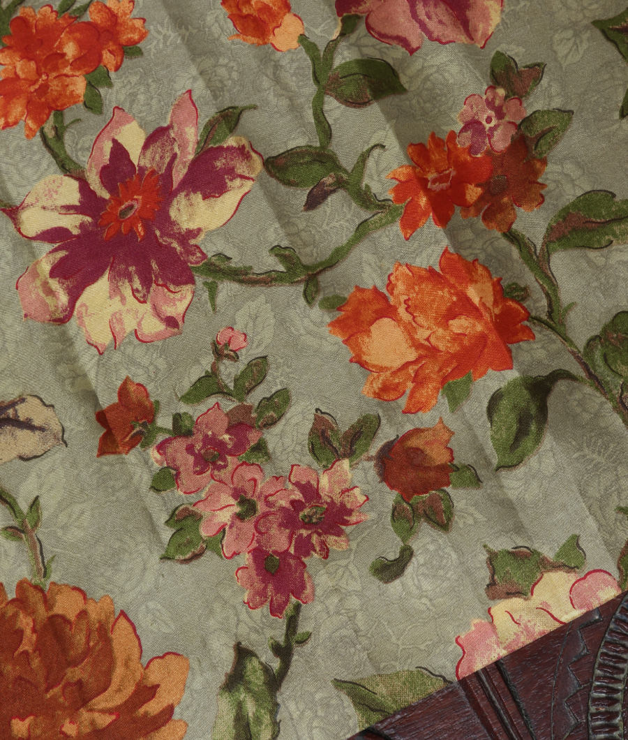 Peach Handwoven Kanjivaram Silk Saree T3042874