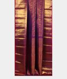 Purple Handwoven Kanjivaram Silk Saree T2908862