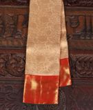 Cream Handwoven Kanjivaram Silk Saree T3052811
