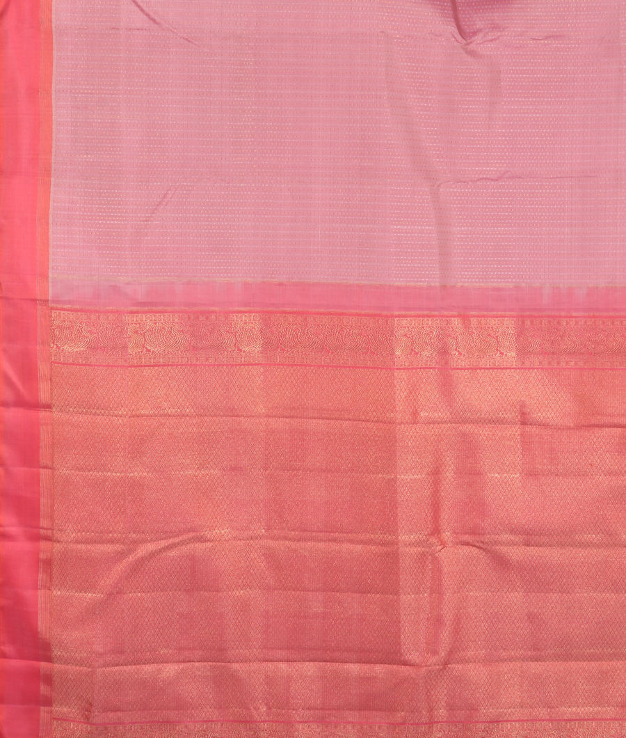 Pink Handwoven Kanjivaram Silk Saree T3150594