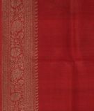 Red Printed Banaras Tussar Georgette Saree T3187683