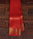 Red Handwoven Kanjivaram Silk Saree T3100741