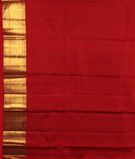 Red Handwoven Kanjivaram Silk Saree T3100743