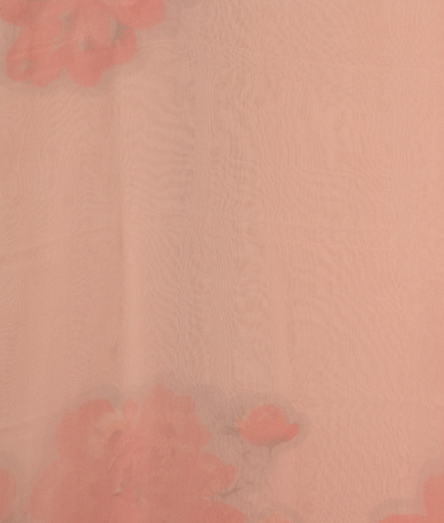 Pink Georgette Silk Saree T3248783