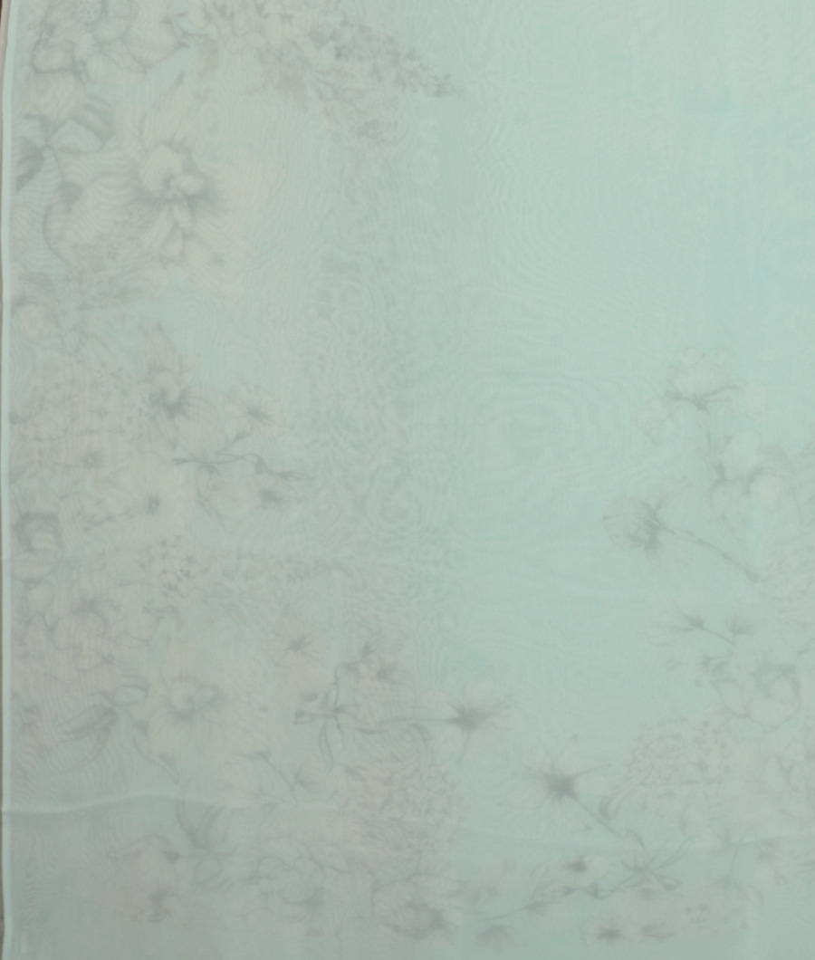 Blue Georgette Silk Saree T3248743