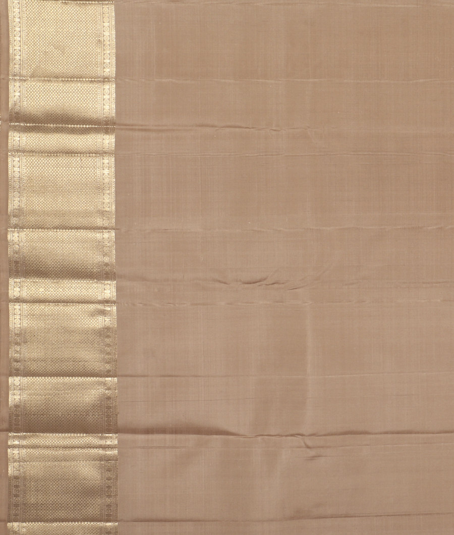 Grey Handwoven Kanjivaram Silk Saree T3146893