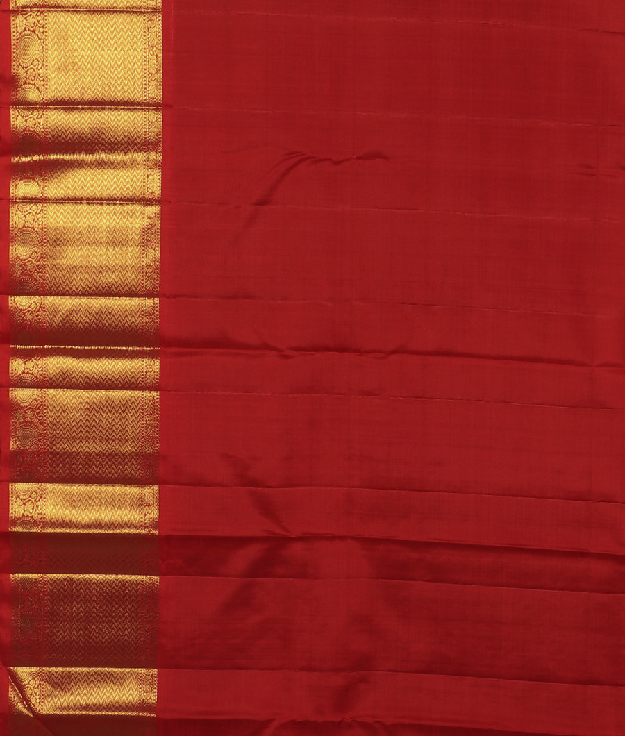 Green Handwoven Kanjivaram Silk Saree T2962663