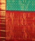 Green Handwoven Kanjivaram Silk Saree T2962664