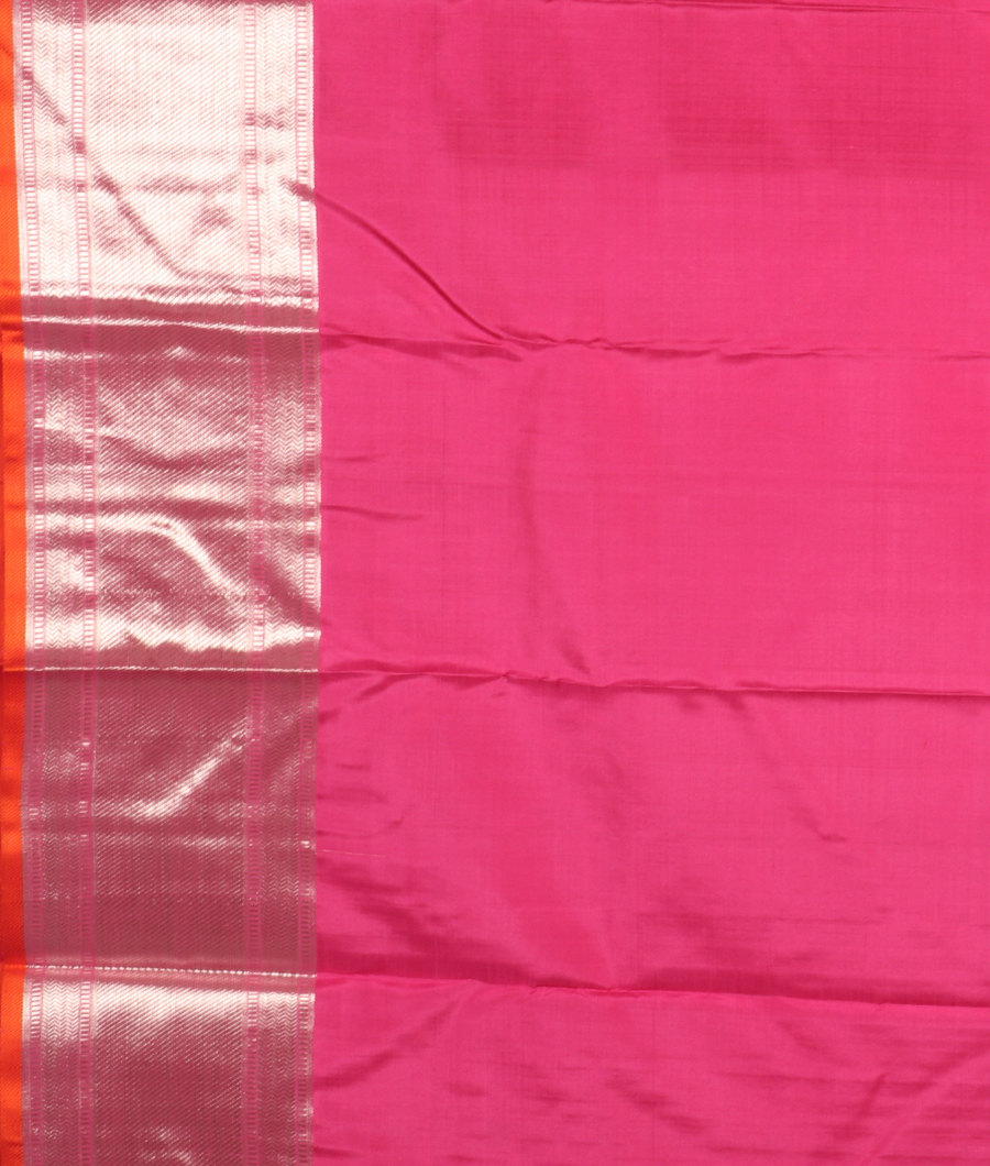 Pink Handwoven Kanjivaram Silk Saree T2720383