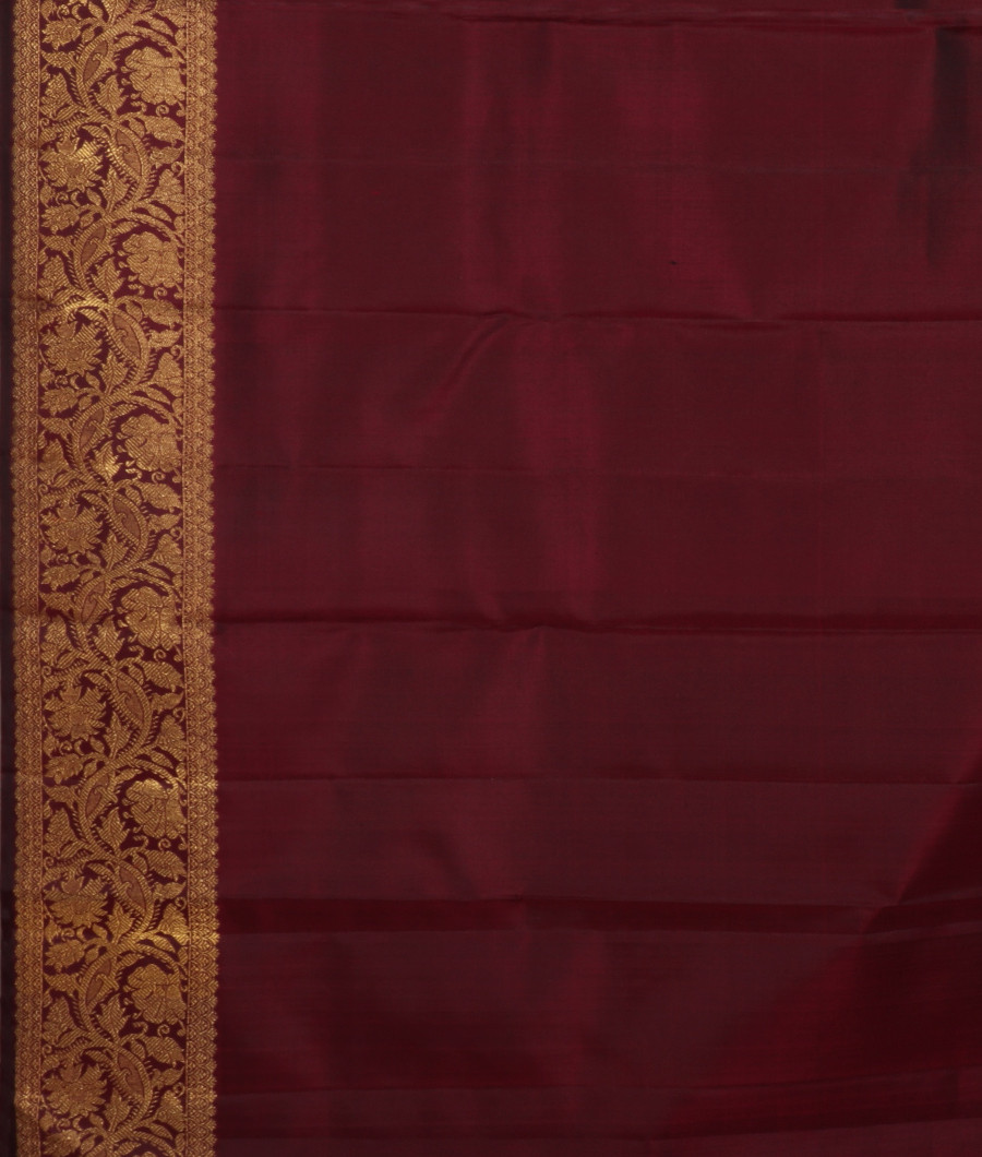 Grey Handwoven Kanjivaram Silk Saree T2297623