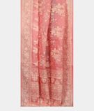 Pink Silk Kota Embroidery Saree T3261362