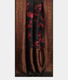 Black Printed Banaras Tussar Georgette Saree T3260792