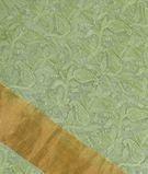 Green Silk Kota Embroidery Saree T3260881