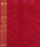 Off-White Pochampalli Silk Cotton Saree T3265953