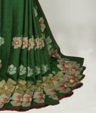 Green Tussar Embroidery Saree T3246092