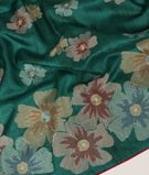 Greenish Blue Tussar Embroidery Saree T3246114