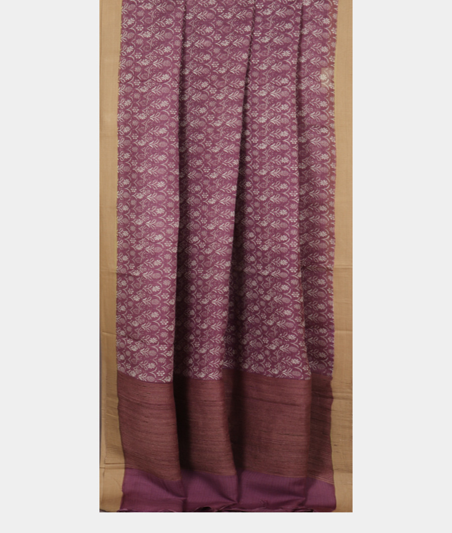 Lavender Kota Cotton Saree T3262512