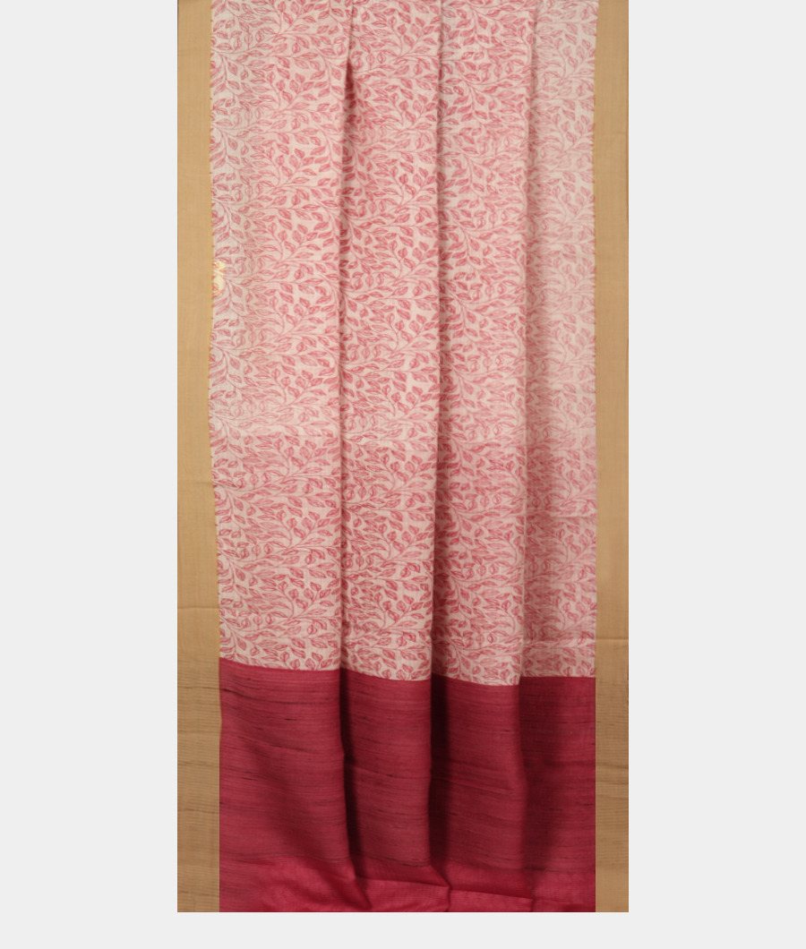 White Kota Cotton Saree T3262102