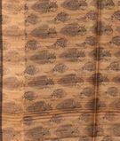 Black Tussar Printed Saree T3275123