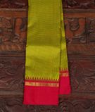 Green Handwoven Kanjivaram Silk Saree T3135891