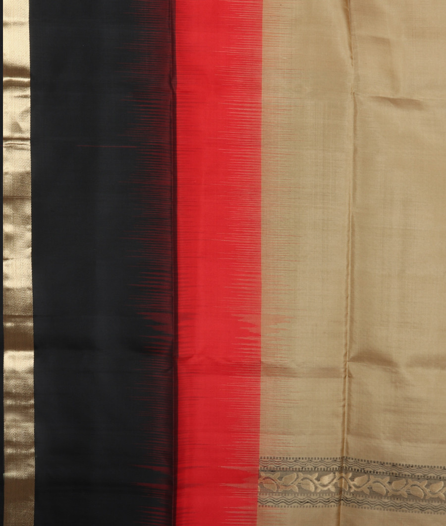 Beige Soft Silk Saree T2623413
