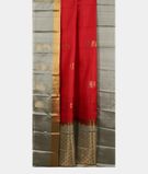 Red Soft Silk Saree T2201922