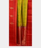 Yellowish Green Soft Silk Saree T3160602