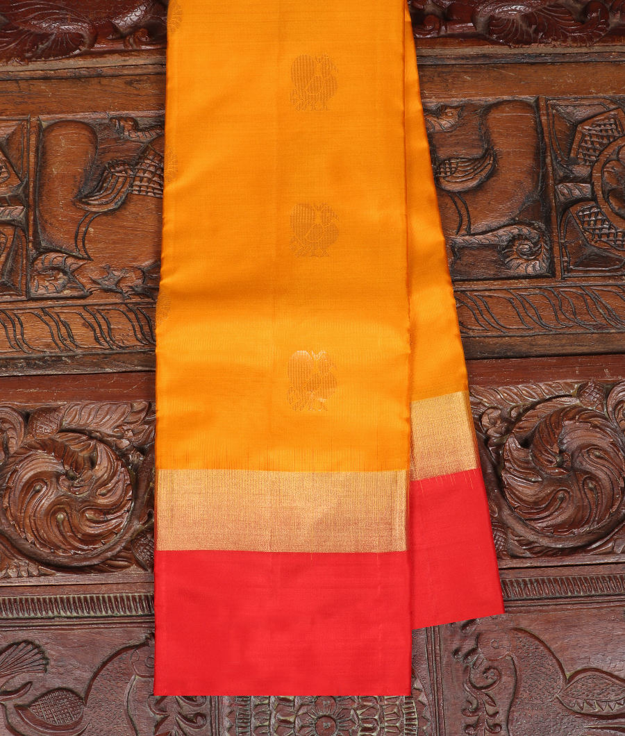 Yellow Soft Silk Saree T286321-image